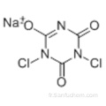 Dichloroisocyanurate de sodium CAS 2893-78-9